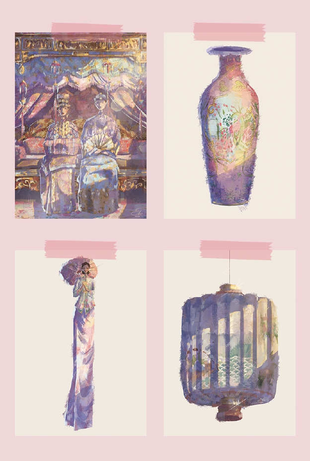 Collection d’affiches et d’accessoires Baba-Nyonya