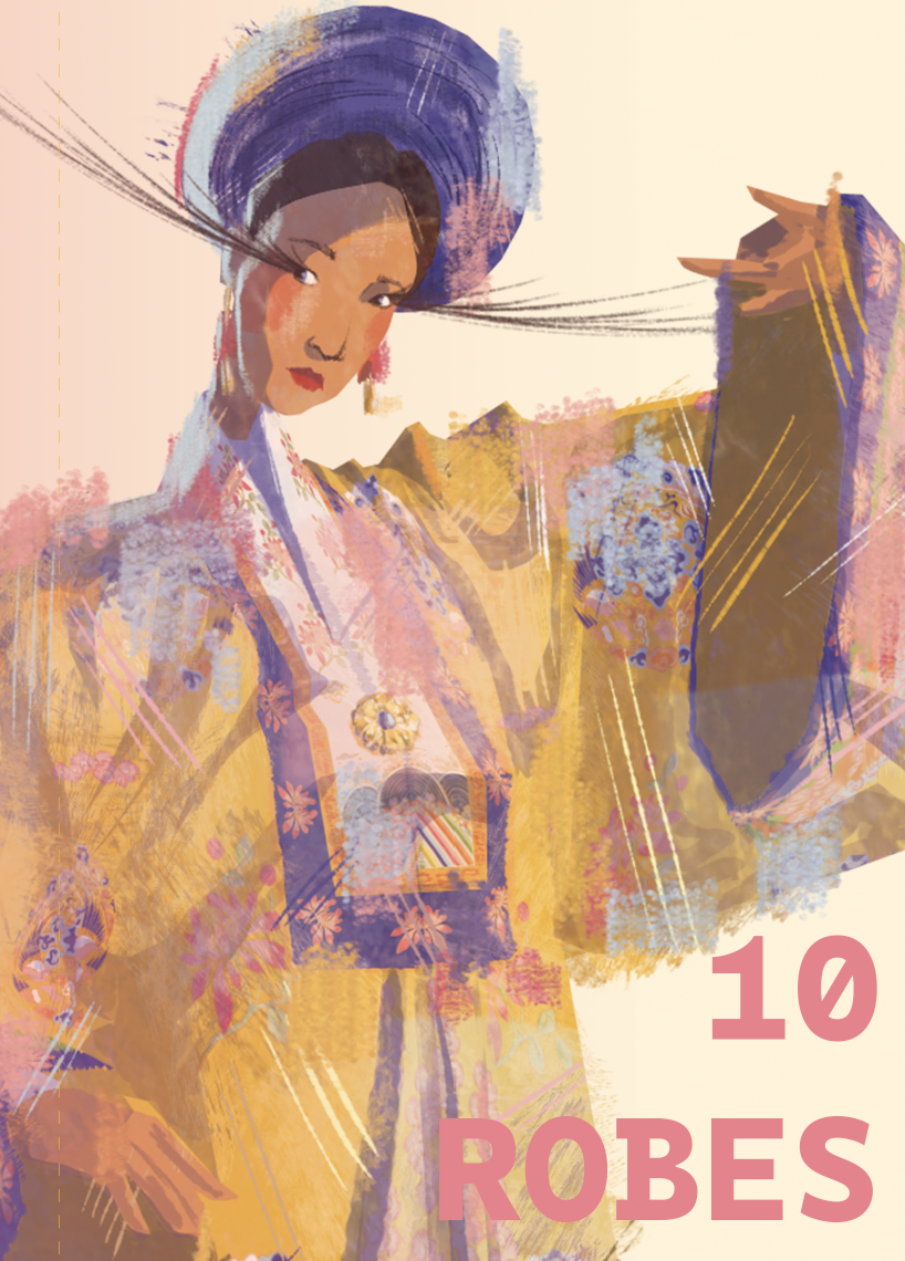 Couverture de 10 robes